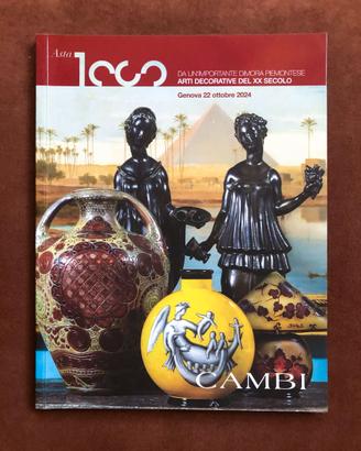 Arti decorative del XX secolo - Cambi 2024