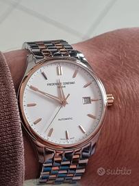 Orologio Frederique Constant Acciaio ed Oro Rosa