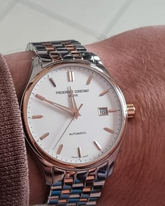 Orologio Frederique Constant Acciaio ed Oro Rosa