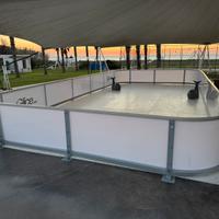 Pista pattinaggio sul ghiaccio Ecologica