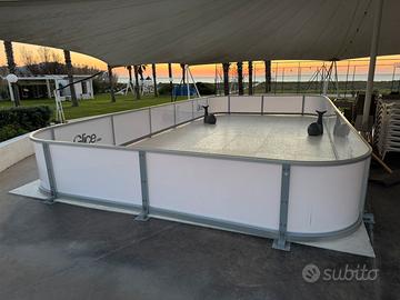 Pista pattinaggio sul ghiaccio Ecologica