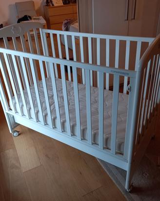 Lettino Foppapedretti con sponda a scomparsa