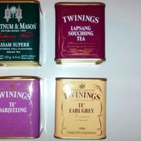 Scatole metalliche tè "Twinings" anni '90
