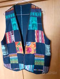 Gilet etnico cotone