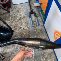 Scarico Pollini per Piaggio verticale