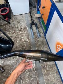 Scarico Pollini per Piaggio verticale