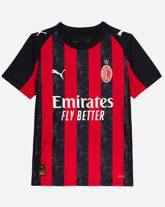 Maglia calcio milan rossonera home 2025/2026