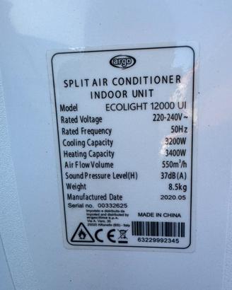 schede climatizzatore inverter argo 12000 btu