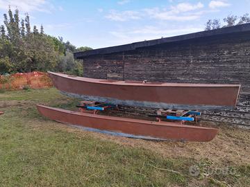 Piroga malibu legno marino 1977