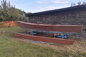 Piroga malibu legno marino 1977