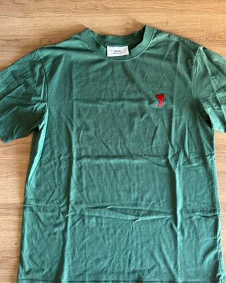 T-shirt Ami Paris Verde - Taglia M