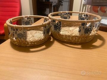 2 cestini per il pane