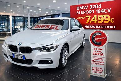 BMW 320 M Sport 2.0 Diesel 135 kw 184 CV Anno 2017