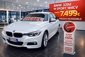 BMW 320 M Sport 2.0 Diesel 135 kw 184 CV Anno 2017