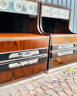 Comodini design anni 70