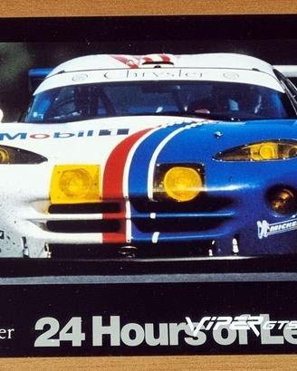 Cartolina Chrysler Viper GTS-R Le Mans '99