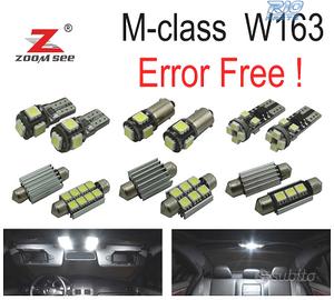 KIT 18 LAMPADE LED INTERNE MERCEDES CLASSE M W164 