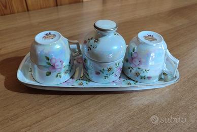 Tazzine Limoges Depos con zuccheriera