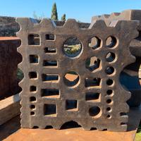 Grossa chiodaia 45x45 incudine fabbro