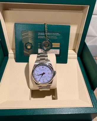 Rolex 🟣 Oyster perpetual 41mm nuovo mai indosaato