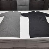 2 t-shirt aderenti in microfibra tg.M Domyos