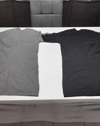 2 t-shirt aderenti in microfibra tg.M Domyos