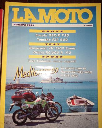 Rivista LA MOTO numero 8 anno 1992
