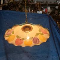 Plafoniera In Ceramica Anni 60 Vintage Lampada Cuc