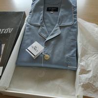 pigiama uomo cotone azzurro 