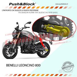 Push e Block Benelli Leoncino 800