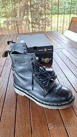 Dr Martens Stivali stringati 1460 in pelle Smooth