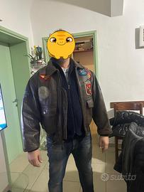 Giubbotto pelle Top Gun
