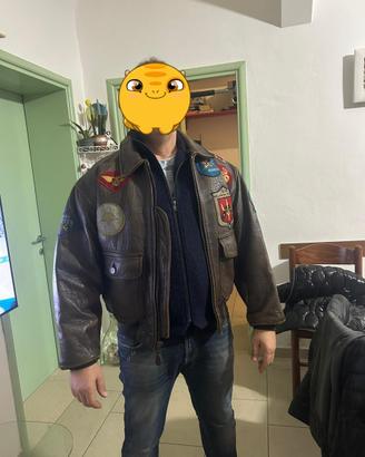 Giubbotto pelle Top Gun
