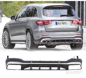 DIFFUSORE MERCEDES GLC X253 AMG 16-22 LOOK GLC63 A