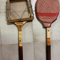 Racchette da tennis da collezione