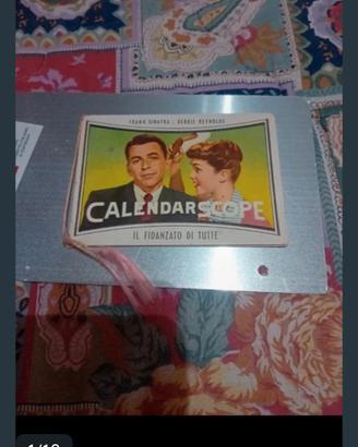 calendarietto anno 1958 da collezione