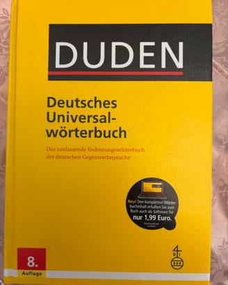 Dizionario monolingua di tedesco Duden
