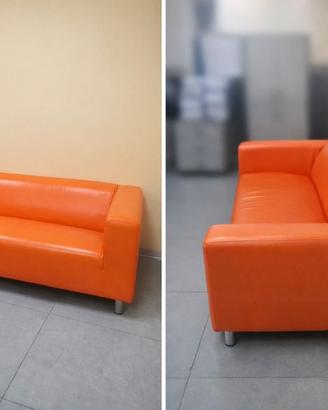DIVANI ARANCIONI DA UFFICIO / RECEPTION – DESIGN M