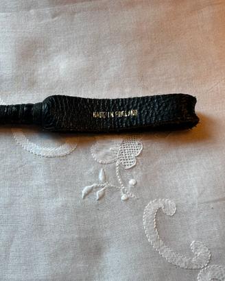 Frustino vintage equitazione cuoio Made in England