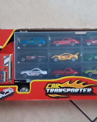 camion bisarca con 12 automobili