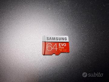 Samsung EVO Plus Scheda microSD da 64 GB 100 MB/s