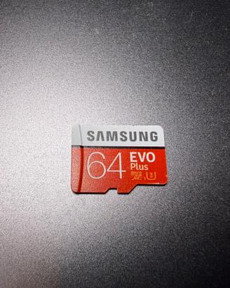 Samsung EVO Plus Scheda microSD da 64 GB 100 MB/s