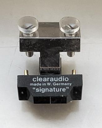 Clearaudio Signature testina MC 24k per giradischi
