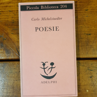 Poesie di Michelstaedter libro Adelphi