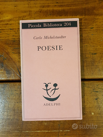 Poesie di Michelstaedter libro Adelphi