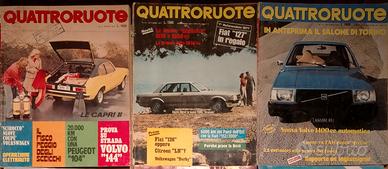QUATTRORUOTE 1974 1976 1977 1988 1989 1990 1997