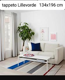 Tappeto grigio Ikea a pelo corto - Lillevorde