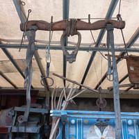 Antico Giogo Bestiame Civiltà Contadina