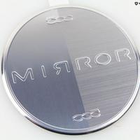 Logo "mirror" Fiat 500