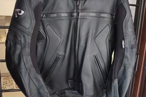 Tuta Pelle nera 2 pezzi IXS